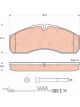 TRW Brake Pads