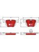 TRW DTEC Brake Pads