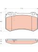 TRW Brake Pads
