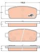 TRW DTEC Brake Pads