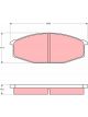 TRW Brake Pads