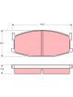 TRW DTEC Brake Pads