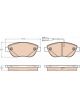 TRW Brake Pads