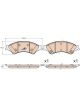 TRW DTEC Brake Pads