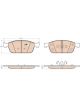 TRW DTEC Brake Pads