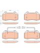 TRW Brake Pads