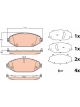 TRW Brake Pads