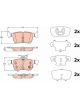 TRW Brake Pads