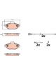 TRW DTEC Brake Pads