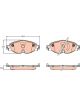 TRW Brake Pads