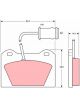 TRW Brake Pads