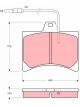 TRW Brake Pads