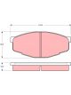 TRW DTEC Brake Pads