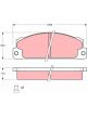 TRW Brake Pads