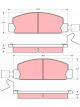 TRW Brake Pads
