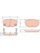 TRW Brake Pads