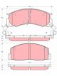 TRW Brake Pads