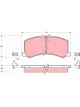 TRW Brake Pads