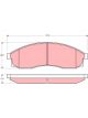 TRW DTEC Brake Pads