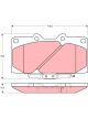 TRW Brake Pads