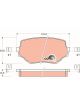 TRW Brake Pads