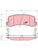 TRW DTEC Brake Pads