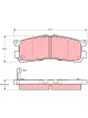 TRW DTEC Brake Pads