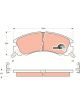 TRW DTEC Brake Pads