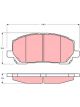 TRW DTEC Brake Pads