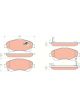 TRW DTEC Brake Pads