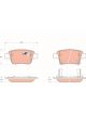 TRW Brake Pads