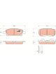 TRW Brake Pads