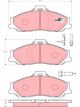 TRW COTEC Brake Pads