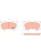 TRW COTEC Brake Pads