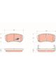 TRW Brake Pads