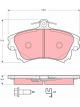 TRW Brake Pads