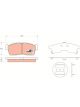 TRW Brake Pads