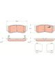 TRW DTEC Brake Pads