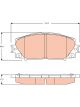 TRW Brake Pads