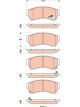 TRW DTEC Brake Pads