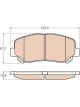 TRW DTEC Brake Pads