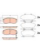 TRW Brake Pads