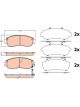 TRW DTEC Brake Pads