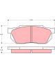 TRW DTEC Brake Pads