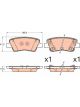 TRW Brake Pads