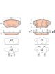 TRW DTEC Brake Pads