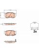 TRW Brake Pads