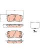 TRW Brake Pads