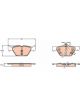 TRW Brake Pads