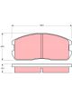 TRW DTEC Brake Pads